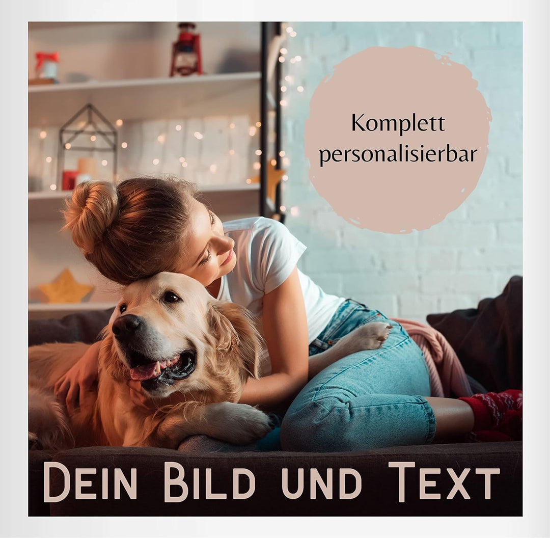 Tasse Tassen 325ml - eigenem - Foto Bild Geschenk I Dein Bild und Text - 325 ml - Rosa - fototasse c
