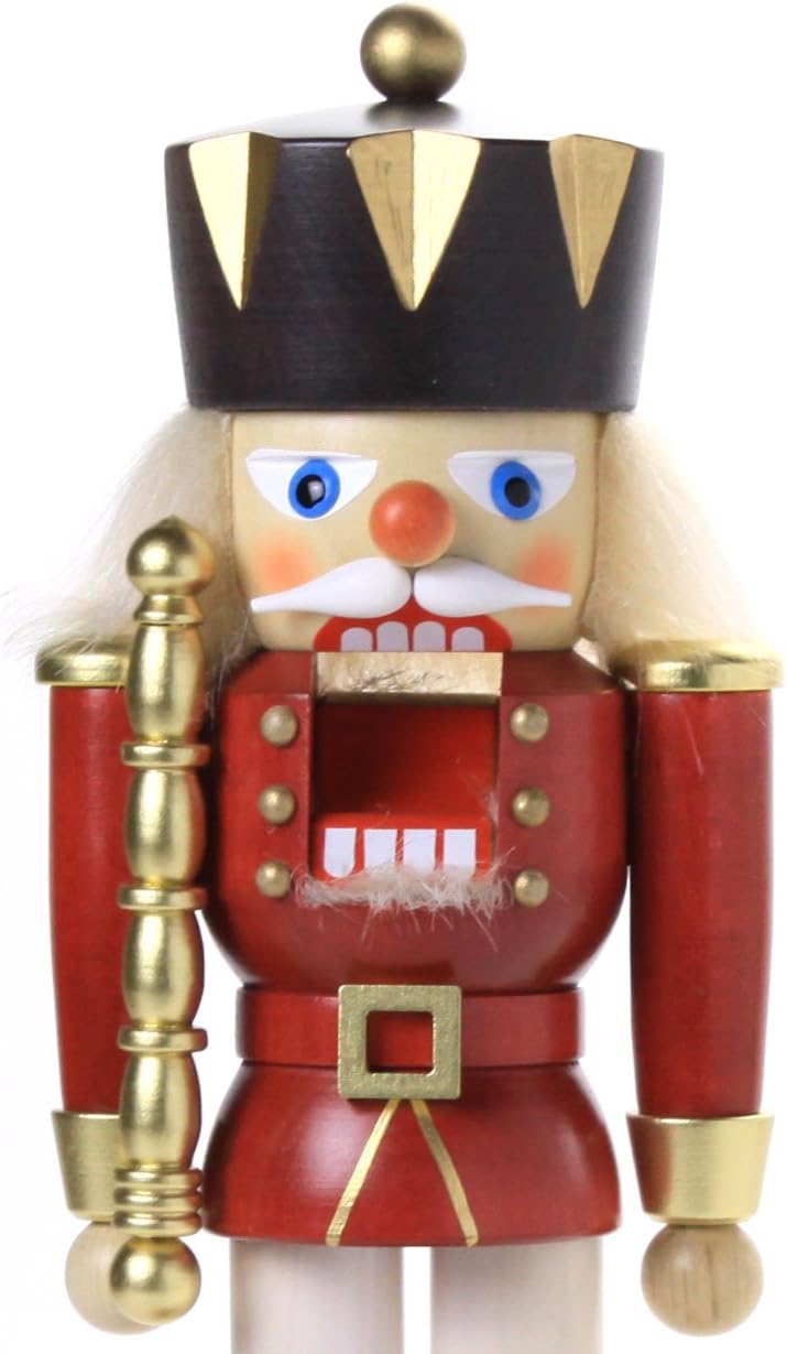 Christian Ulbricht Nussknacker Nussknacker König rot - 27,5 cm - Original Erzgebirge