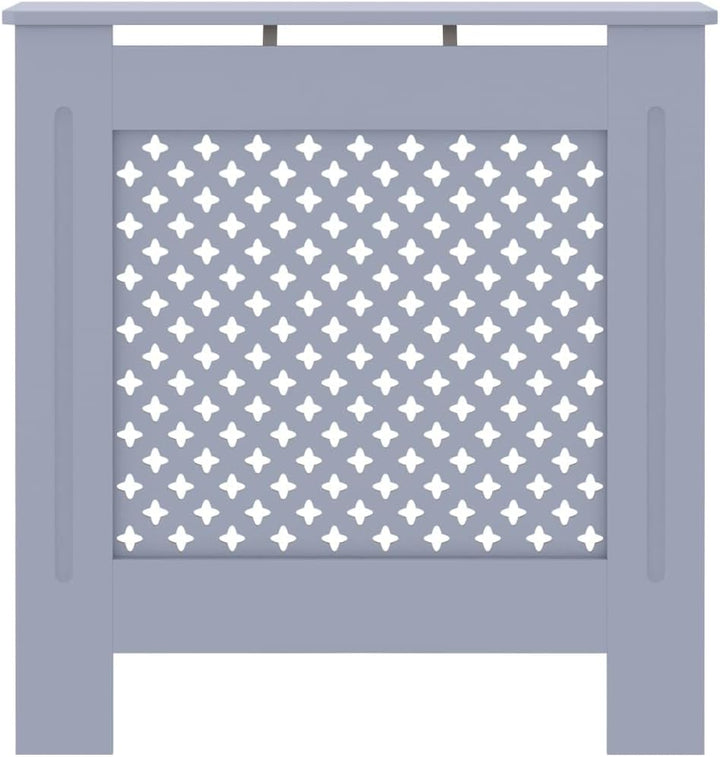 Wohnzimmer Heizkörperabdeckung 78x19x81.5 cm MDF Heizkörperverkleidung Dekorative Wabenmuster Design