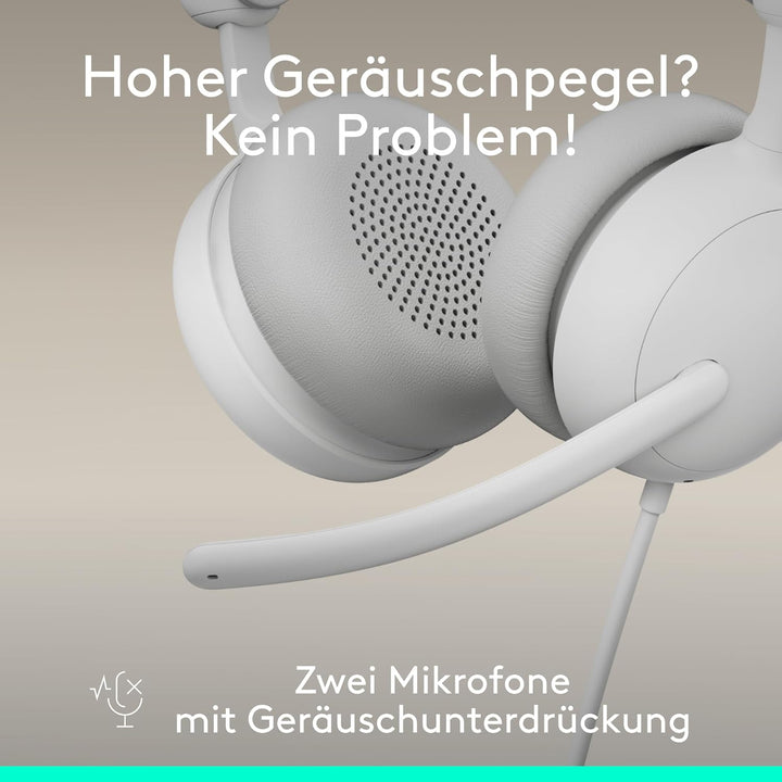 Logitech Zone Wireless 2 ES for Business – Kabelloses Headset mit Geräuschunterdrückung und Adaptive