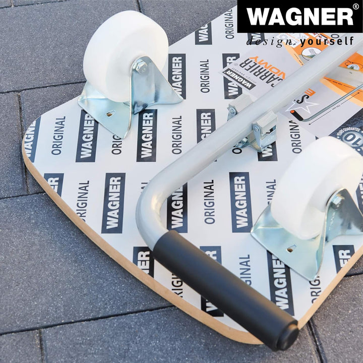 Wagner Transporthilfe MM 1389 I 79 x 39 x 13,5 cm - Tragkraft 200 kg - Spezialbeschichtung I klappba