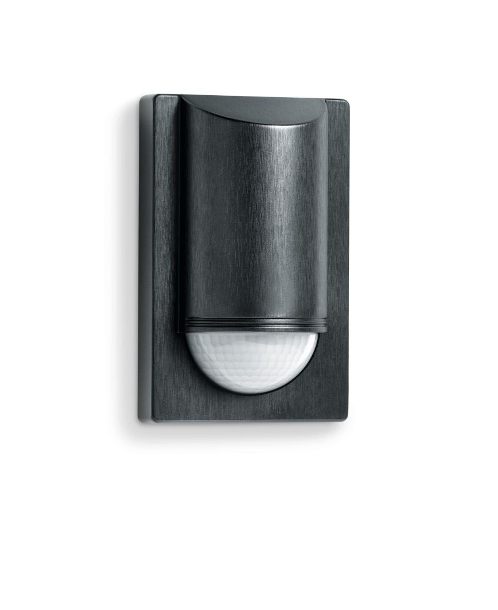 Steinel Infrarot-Bewegungsmelder IS 2180-2 180° Schwarz, 12 m Aufputz-Sensor, 1000 W, Unterkriechsch