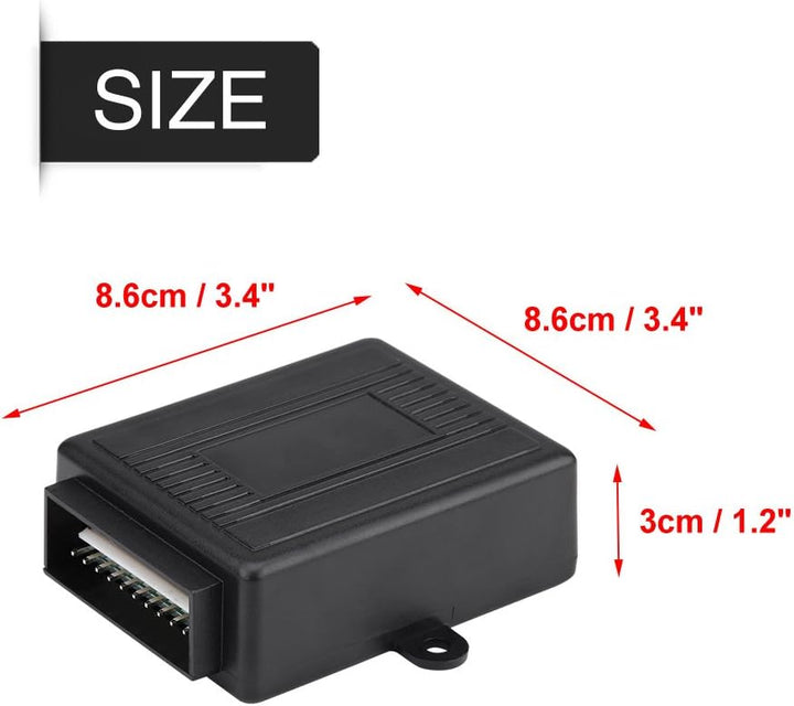 KIMISS Auto Zentralverriegelung Universal Auto Funkfernbedienung Keyless Entry System für Pkw, 1er P