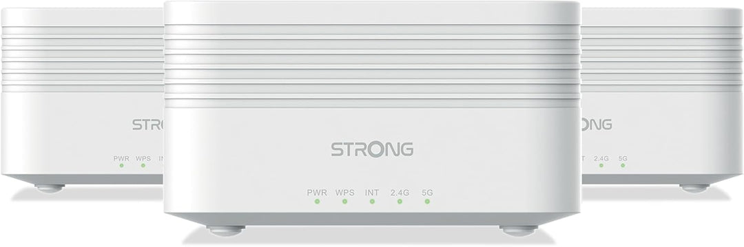 STRONG 3X Atria Wi-Fi Mesh AX3000 ADD-ON – Heimnetzwerk Erweiterung, WLAN Verstärker, Flächendeckend