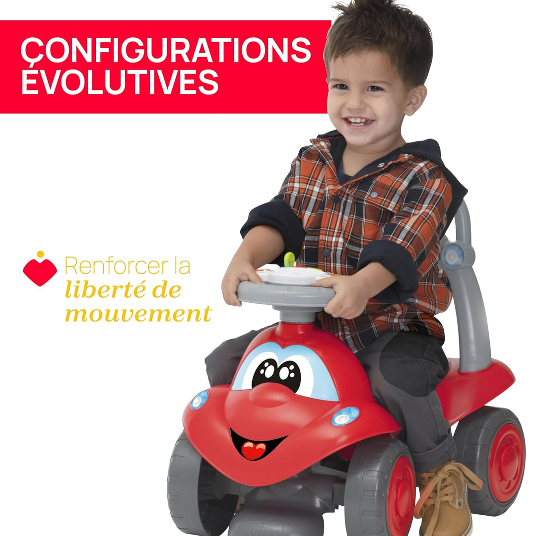 Chicco Billy Walk&Ride Eco+, Erste Schritte, 2in1 Lauflerner und Fahrgerät, einfache Montage, ergono