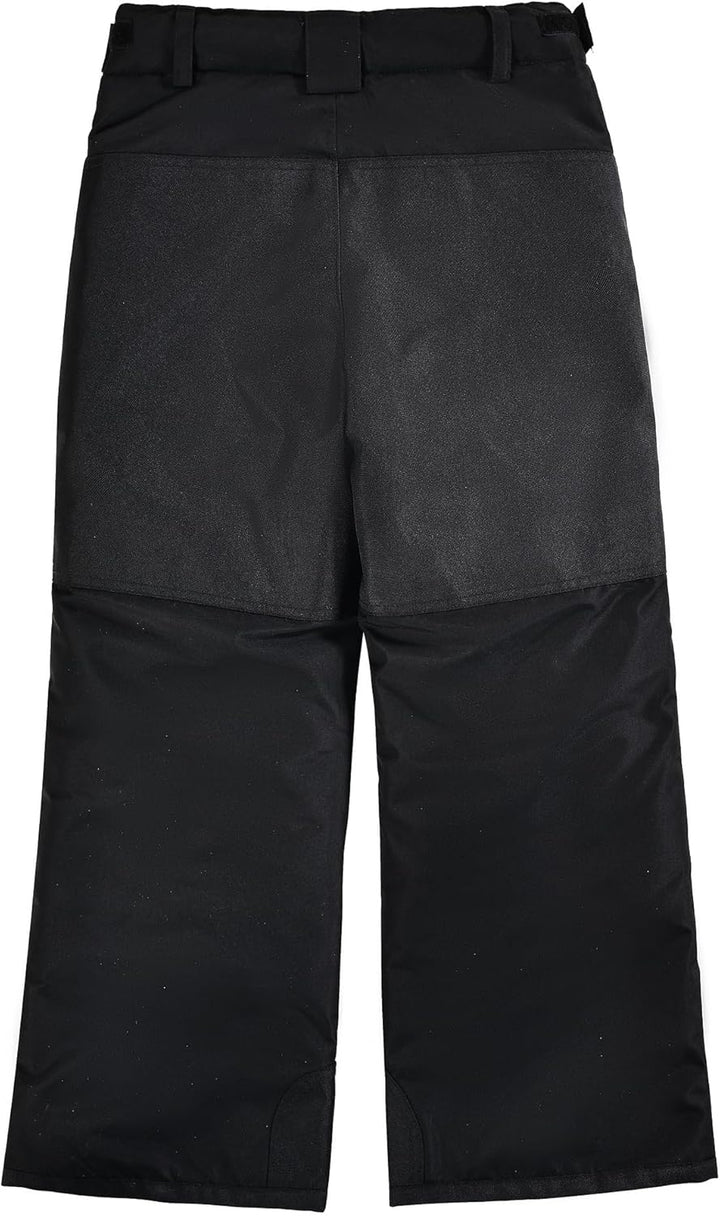 SMONTY Skihose für Kinder mit Reissverschluss, Latzhose, Winter, Wasserdicht, Winddicht, Warme Snowb