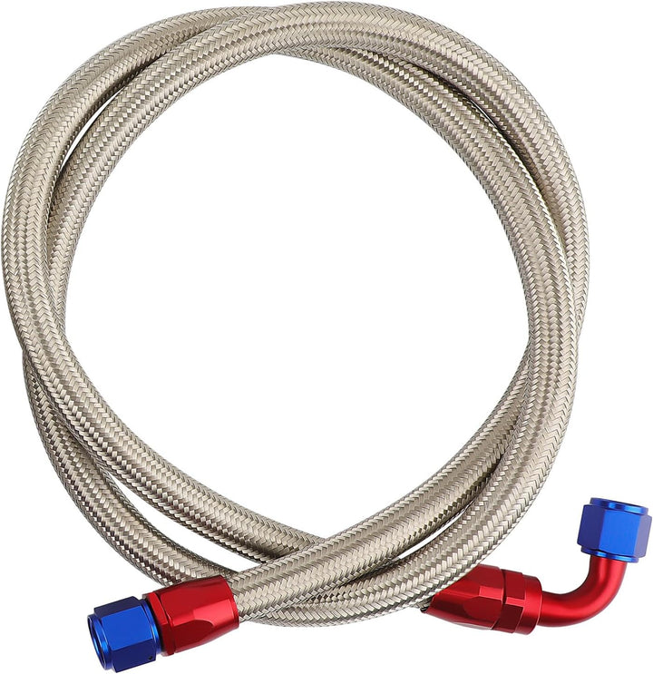 maXpeedingrods Universeller Ölkühler 13-reihiger AN10-Ölkühlersatz mit Filteradapter Schlauch Blau 1