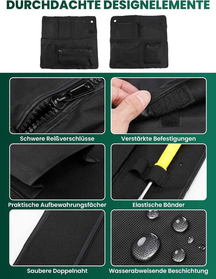 2er Set Aufbewahrungsorganizer Kompatibel mit Fiat Ducato Peugeot Boxer Citroen Jumper Relais X250 X