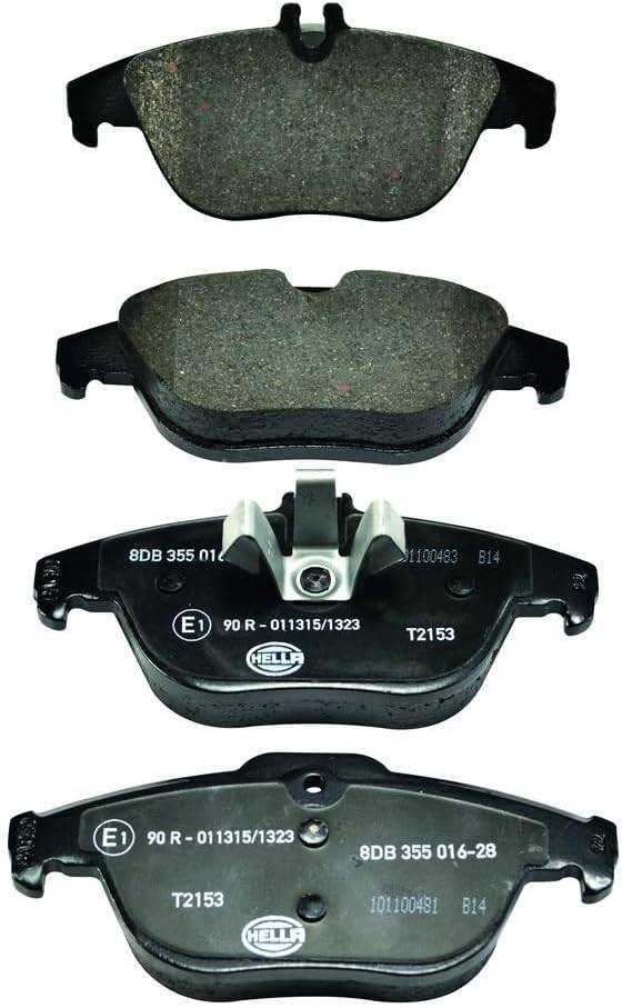 HELLA PAGID 8DB 355 016-281 Bremsbelagsatz - T2153 - Dicke/Stärke: 17.9mm - Bremssystem: Teves - für