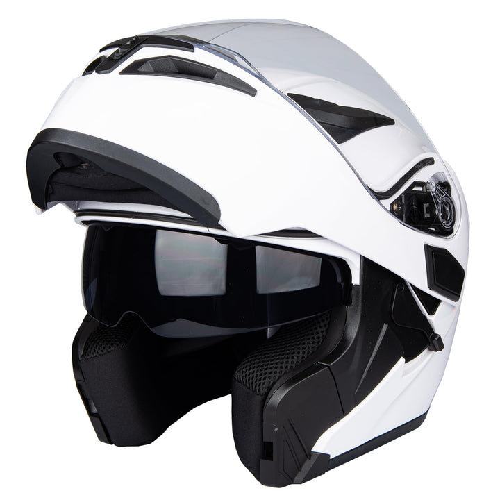 JIEKAI Helm für Motorräder Full-Face Motorcycle Helmet Tragbarer Integralhelme Flip-up Motorradhelm