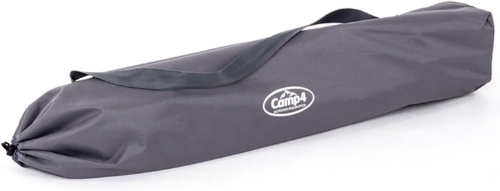 Campingtisch Bambus-Rolltisch 80x60cm Aluminium Gartentisch Klapptisch mit Netz