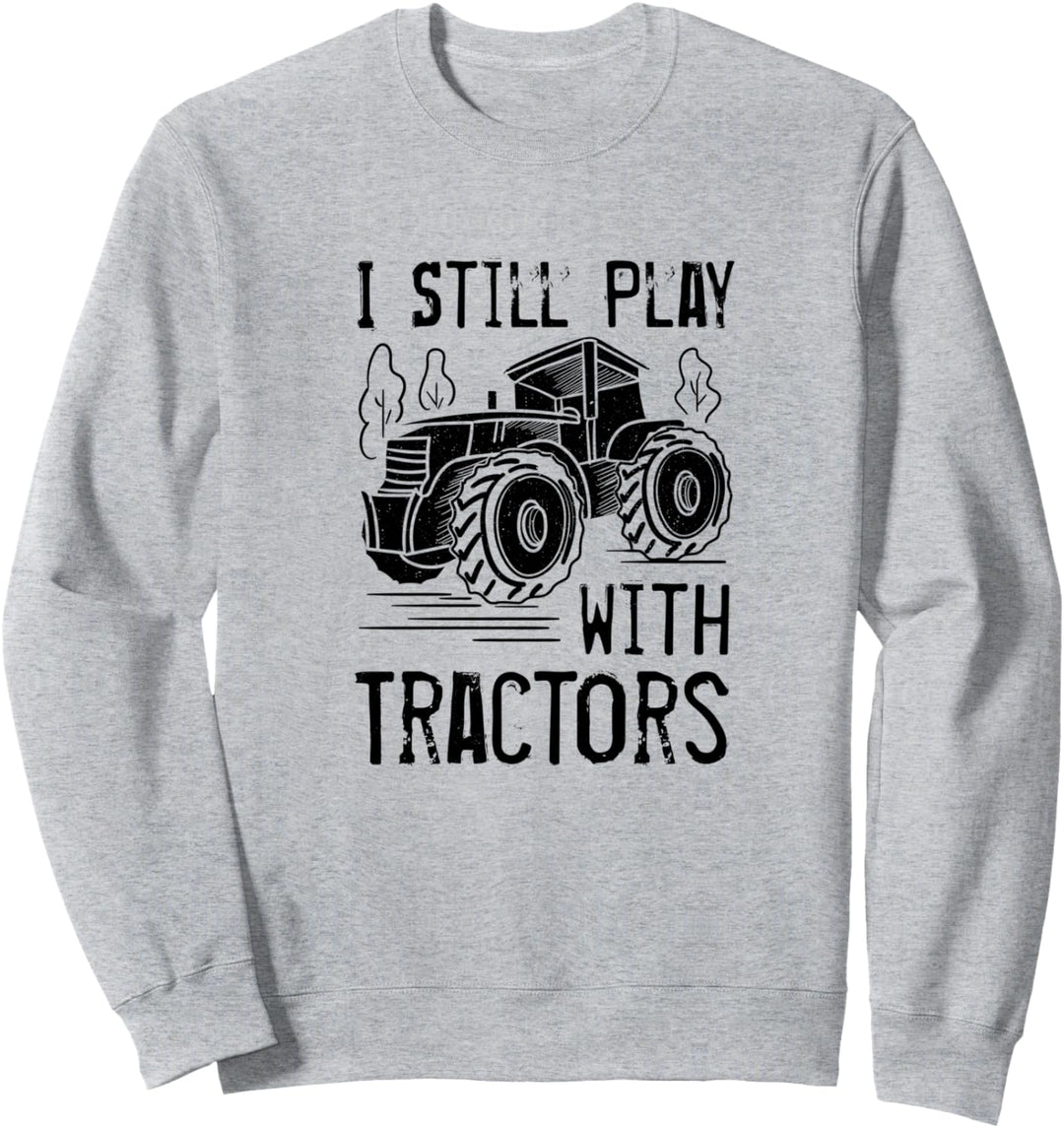 Spielen Sie mit Traktoren Farming Bauernhof Tier Sweatshirt