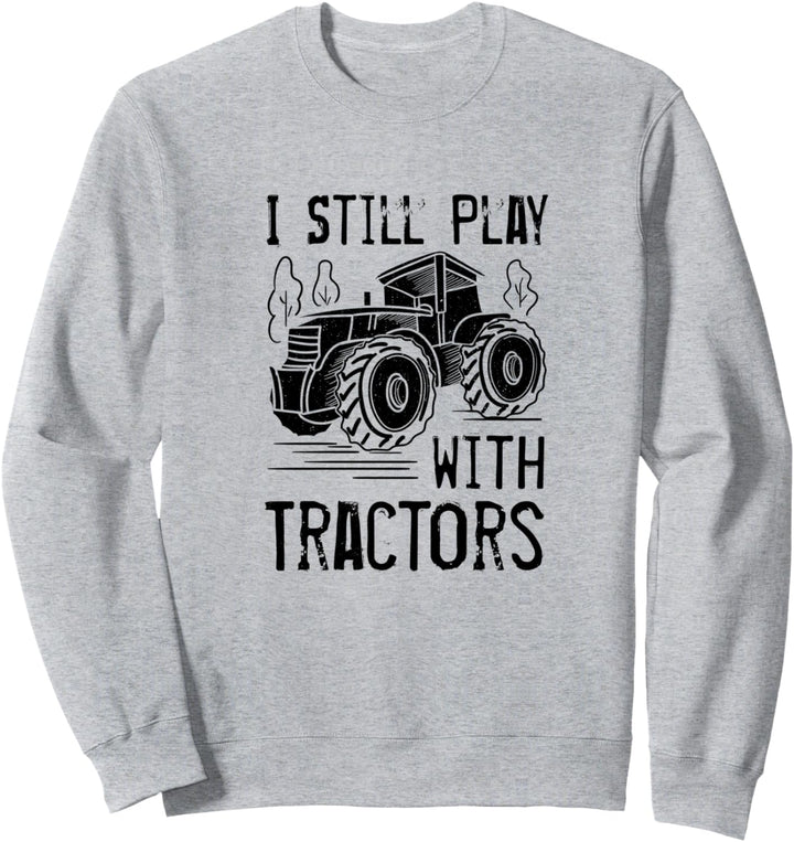 Spielen Sie mit Traktoren Farming Bauernhof Tier Sweatshirt