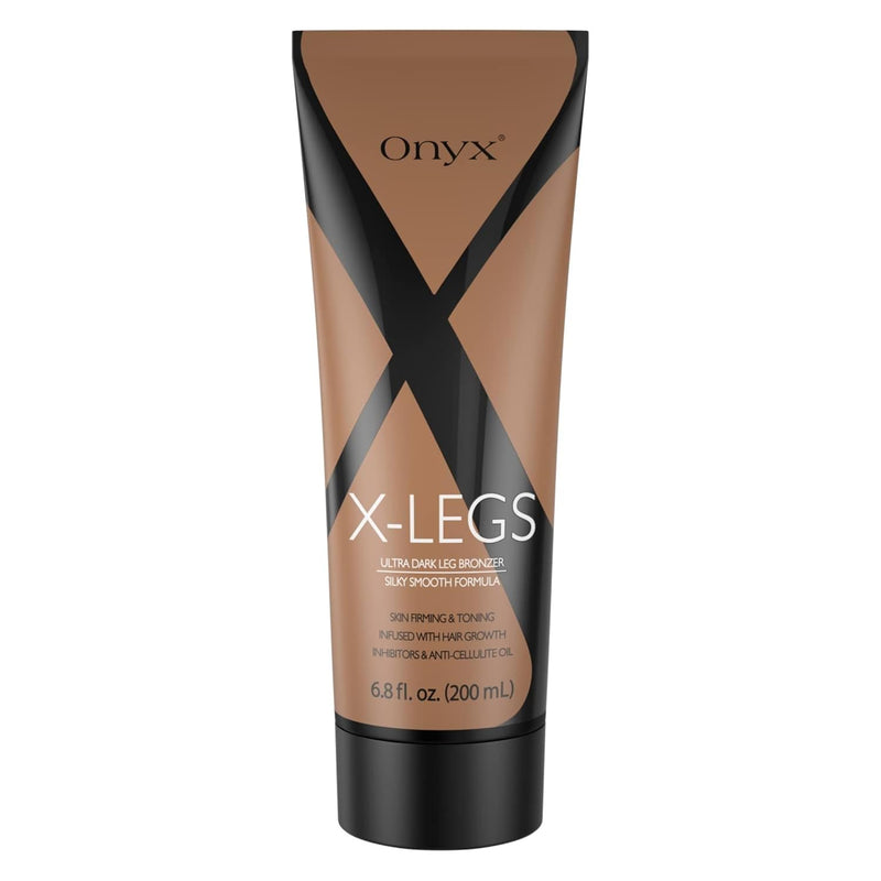 Onyx X-Legs Ultra Dunkler Bräunungsbeschleuniger - Solarium Creme mit Hemmung des Haarwachstums & An