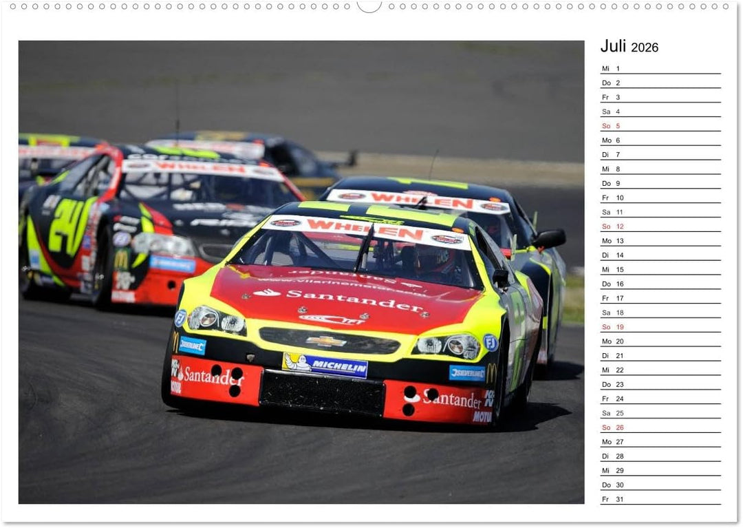 Faszination Motorsport am Nürburgring (hochwertiger Premium Wandkalender 2026 DIN A2 quer), Kunstdru