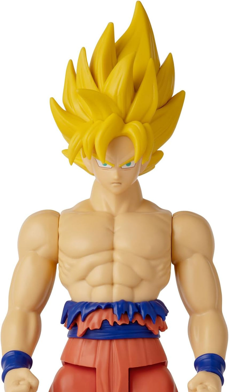 BANDAI Dragon Ball – Riesenfigur Limit Breaker – Super Saiyan Goku (Battle Damaged Ver.) – 36741 Gok