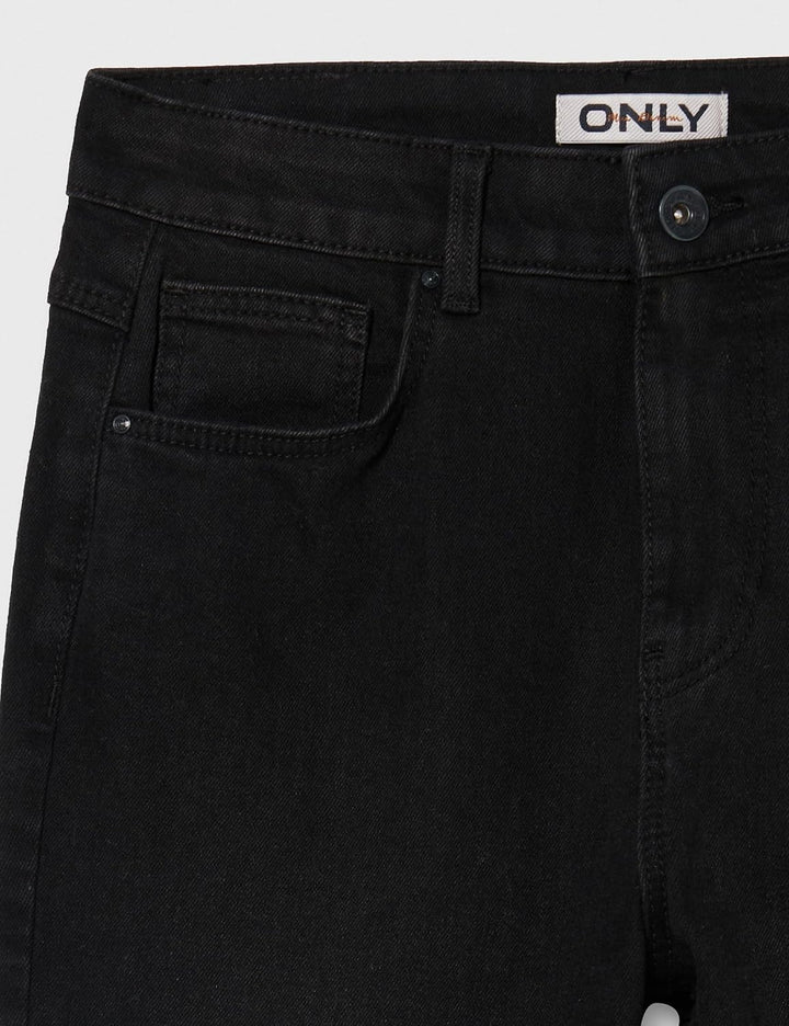 ONLY Damen Onldruna Hw Skinny DNM Pimbox Jeans 26W / 30L Schwarz, 26W / 30L Schwarz