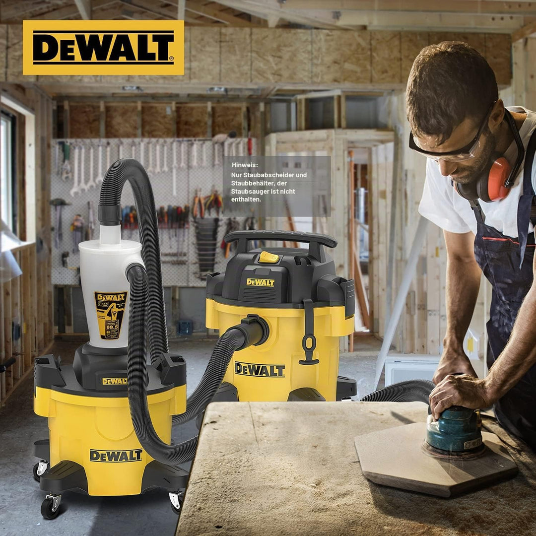 DEWALT DXVCS002, Staubabscheider, Gelb