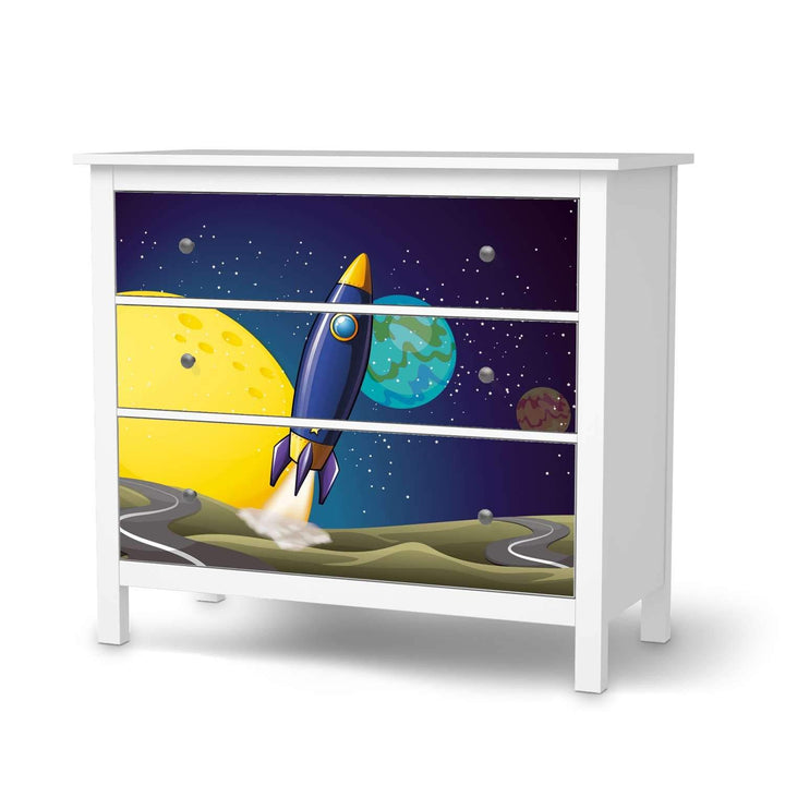 Möbelfolie für Kinder - passend für IKEA Hemnes Kommode 3 Schubladen I Tolle Möbeldeko für Kinderzim