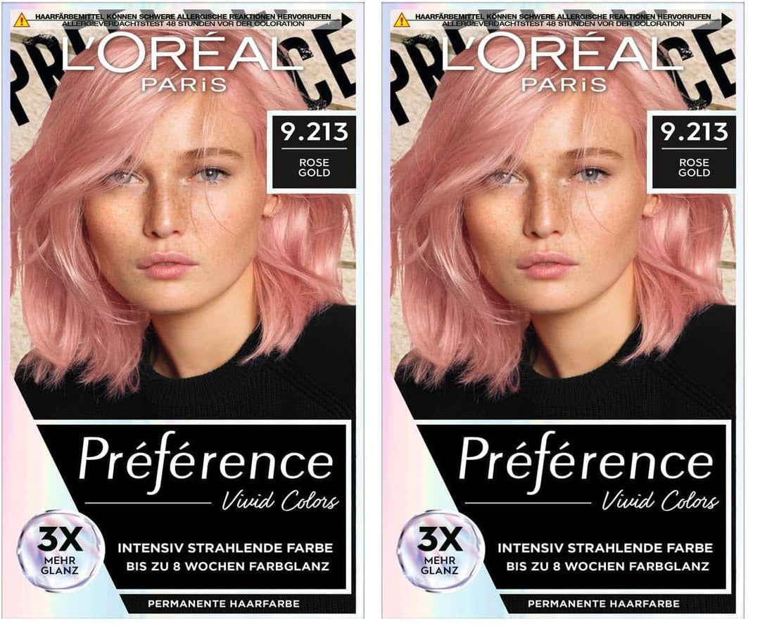 L'Oréal Paris Intensive dauerhafte Haarfarbe, Bis zu 8 Wochen glänzendes Haar und intensive Farbe, P