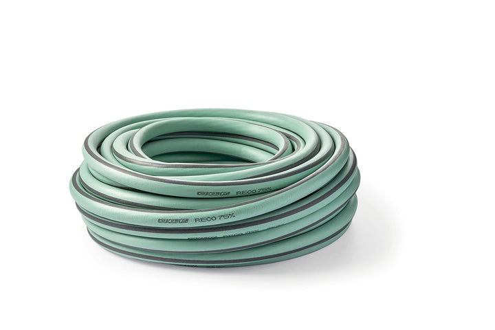 G.F. SRL RECO Schlauch, 25 m Bewässerungsschlauch Ø 5/8" aus recyceltem Kunststoff, Ultramemory Stru