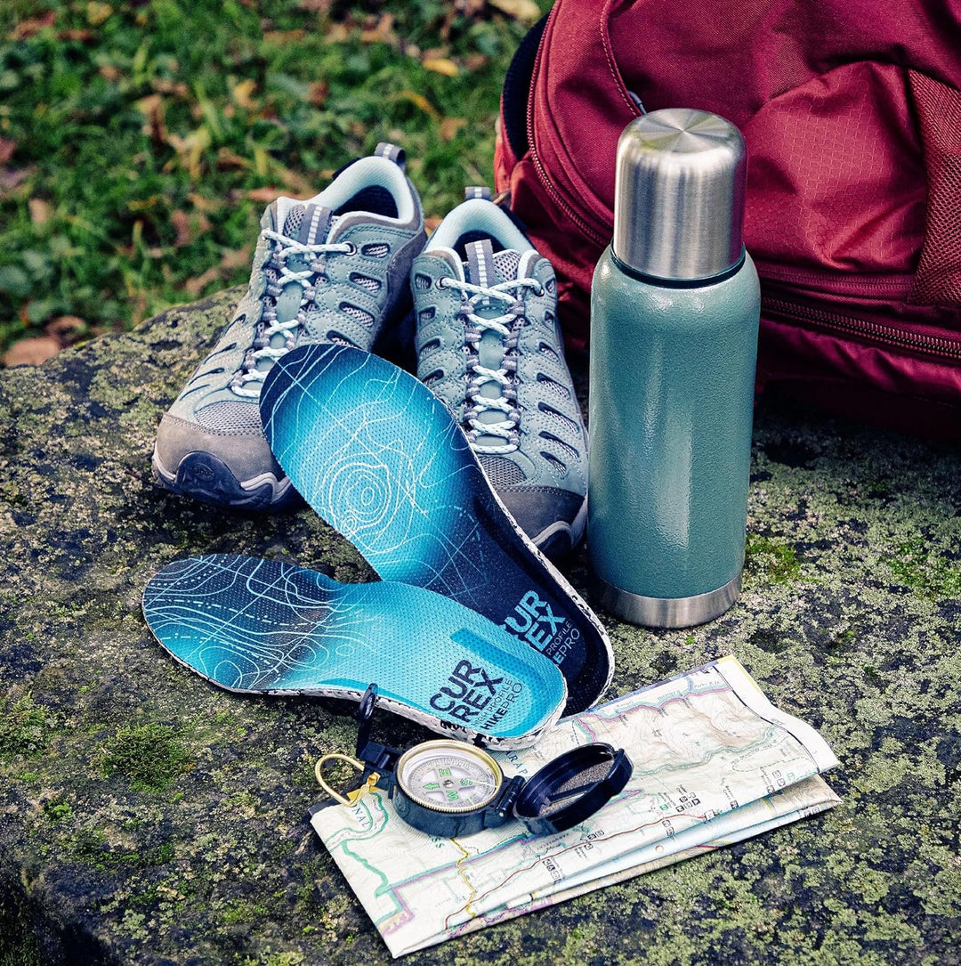 CURREX HikePro Einlegesohle – Deine neue Dimension des Wanderns. Dynamische Performance Einlegesohle