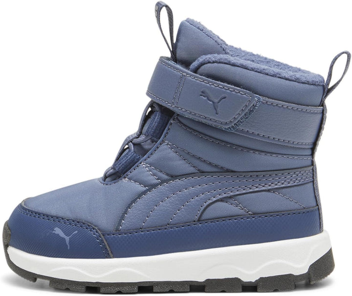 PUMA Unisex Kinder Evolve Boot Ac+ Inf Sneaker 20 EU Inky Blue Persisch Blau Puma Weiss, 20 EU Inky