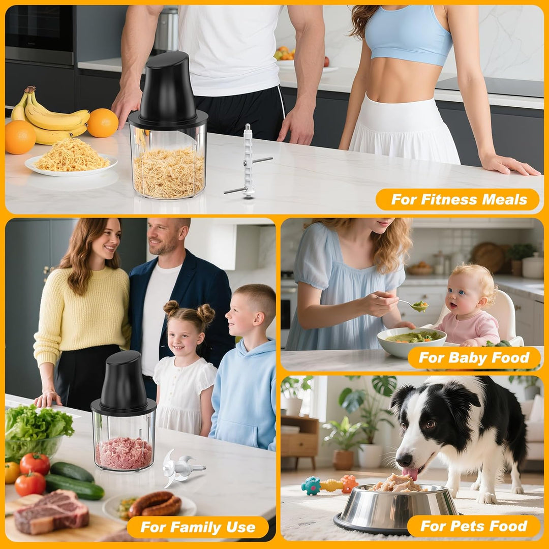 250W Multizerkleinerer Hackfleisch Zerkleinerer Chicken Shredder Elektrisch Zerkleinerer Küche Werkz