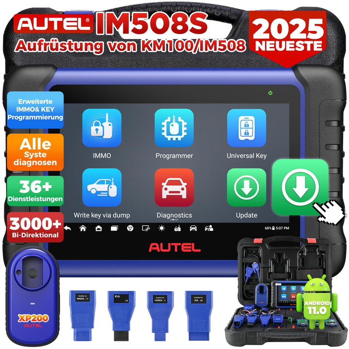 Autel MaxiIM IM508 Scanner [2 Jahres Update] Schlüssel Programmierwerkzeug mit XP200 Programmierer,