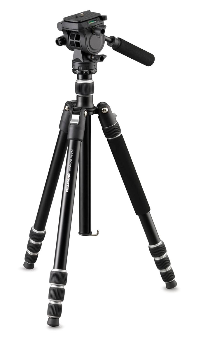 CULLMANN - 52325 - NANDO - 560M RW15 - Stativ - Aluminium - Reisestativ - Leichtgewicht - Schnellspa
