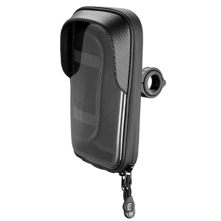 cellularline | Rider Shield - Universal | Runder Lenker, wasserdichter Smartphone-Halter für Motorrä