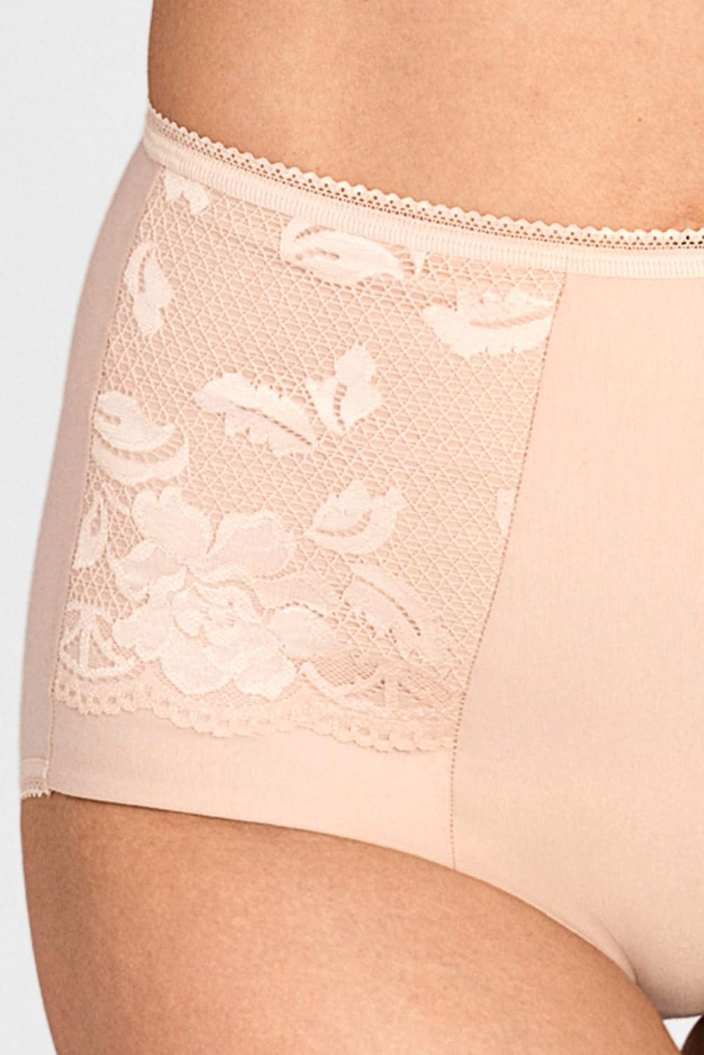 Miss Mary of Sweden Lovely Lace Miederhose 38 Beige, 38 Beige