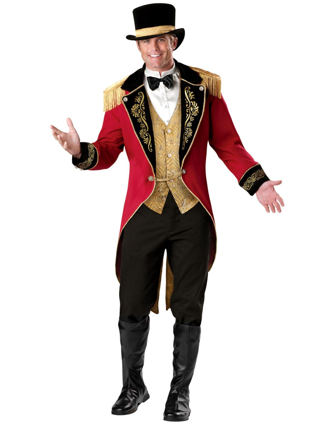 Maskworld Zirkusdirektor Kostüm - Ringmaster - Verkleidung Karneval Halloween & Motto-Party 3XL, 3XL