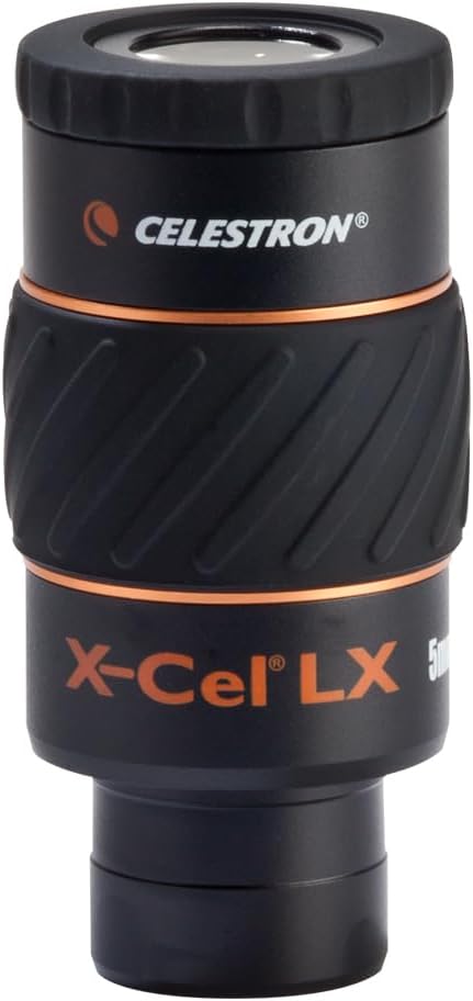 Celestron X-Cel LX Serie – 1,25'' Okular, 5 mm, 5 mm