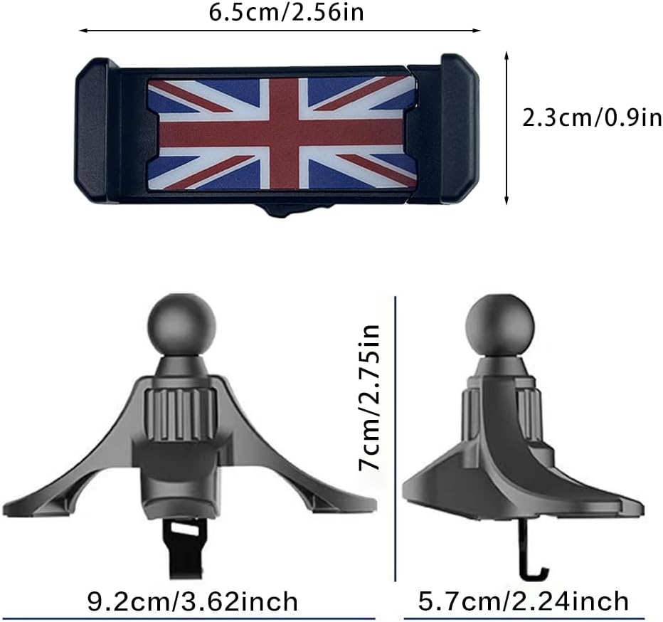 Auto Telefonhalter, Für Mini Cooper R56 R55 R57 R58 R59 R60 R61 Kreislauftauslass Telefonhalter für