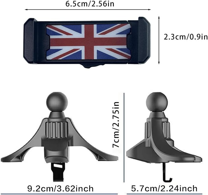 Auto Telefonhalter, Für Mini Cooper R56 R55 R57 R58 R59 R60 R61 Kreislauftauslass Telefonhalter für