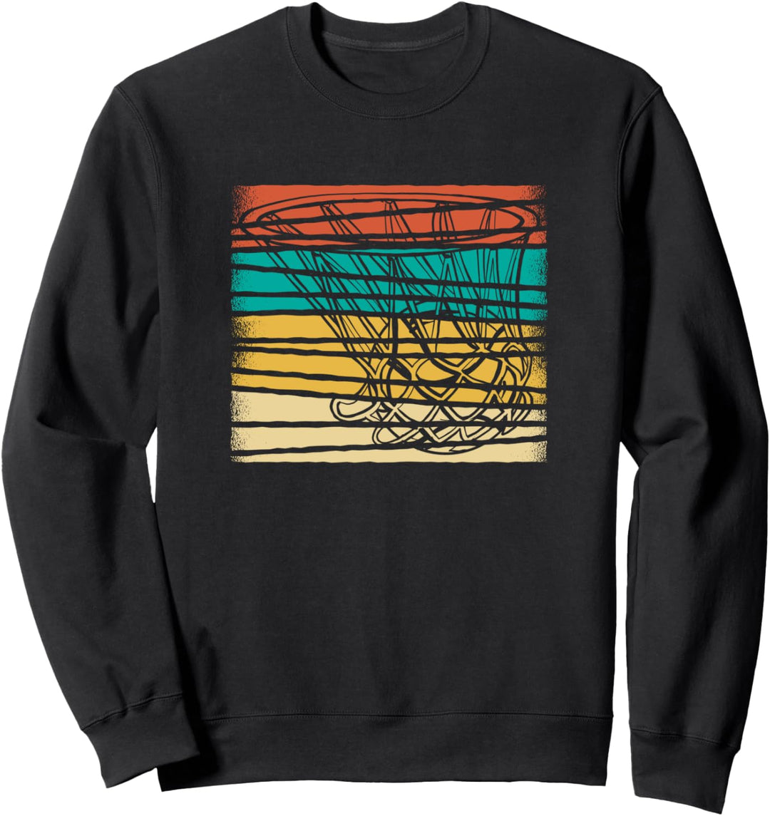 Retro Basketball Spieler Geschenk - Vintage Basketballer Sweatshirt