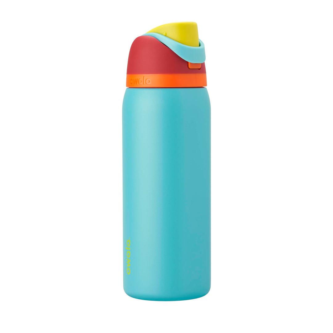 Owala FreeSip Isolierte Edelstahl Trinkflasche mit Strohhalm, 945 ml – BPA-frei, optimal für Sport,