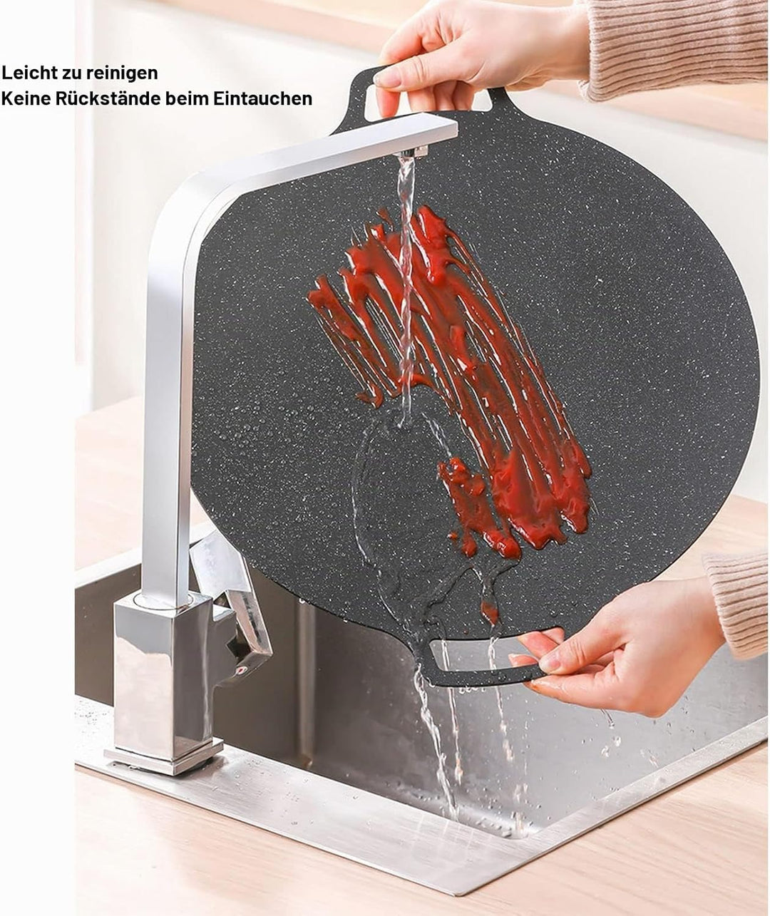 Cyrank Grillpfanne Im Koreanischen, Koreanischer BBQ-Grill, Grillplatte, Antihaftbeschichtete Bratpf