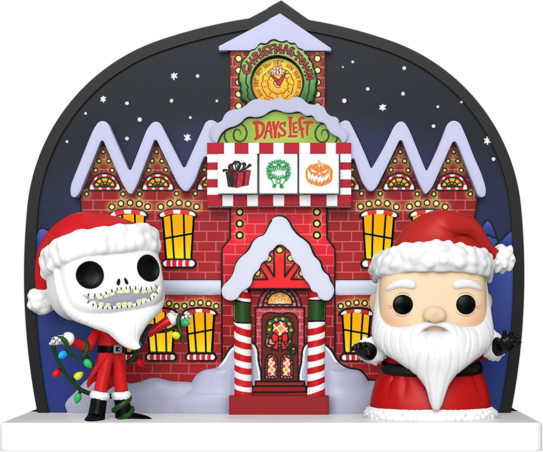 Funko Countdown Calendar: The Nightmare Before Christmas - Doppelseitig - Sammelbare Vinyl-Minifigur