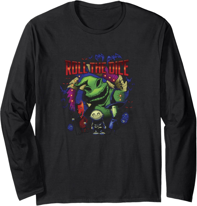 Disney Der Albtraum vor Weihnachten Oogie Roll The Dice Langarmshirt