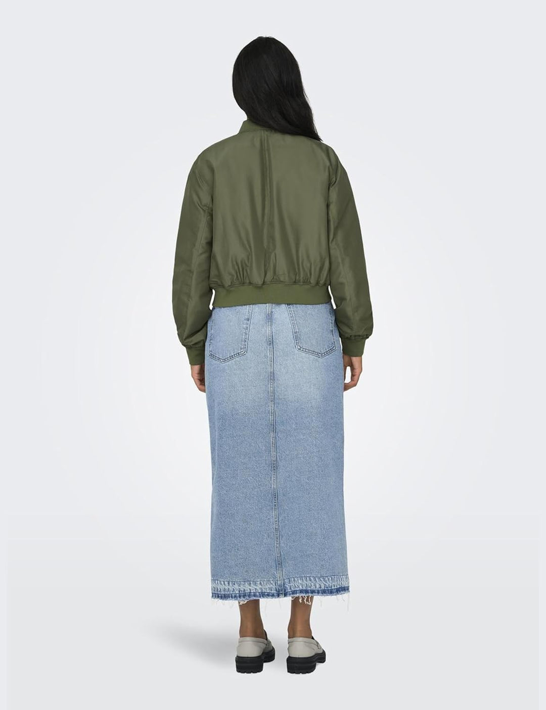 ONLY Damen Onlalma Bomber OTW Noos Jacke XS Kalamata, XS Kalamata