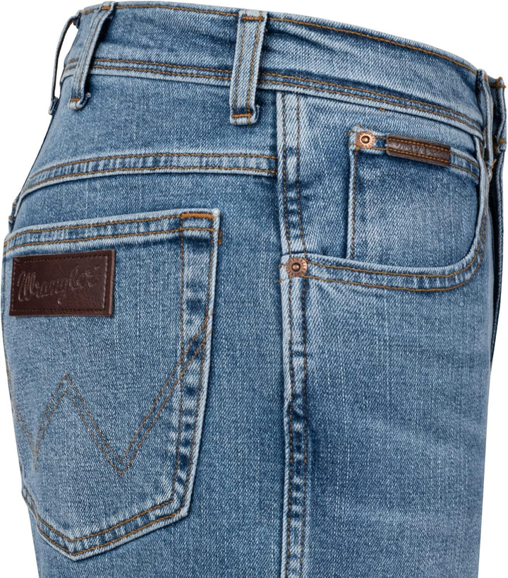 Wrangler Herren Jeans Texas 31W / 32L Glaston Blue, 31W / 32L Glaston Blue
