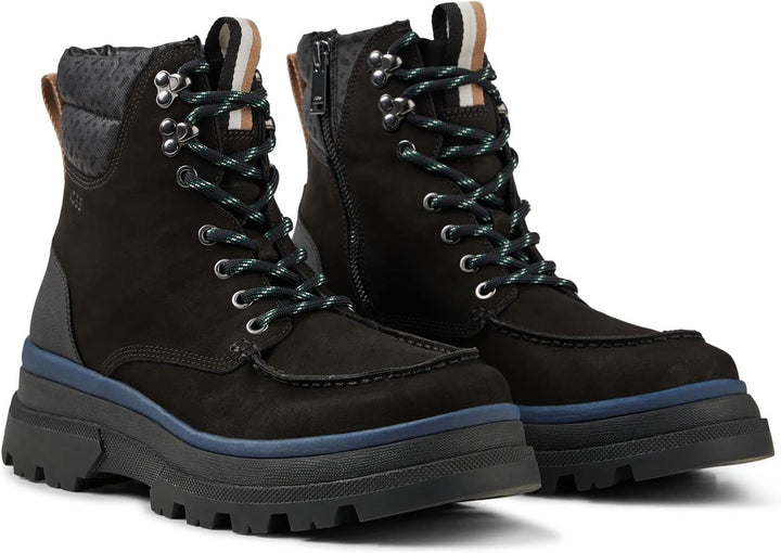 BOSS Herren Foster_halb_nuny Ankle Boot 40 EU Black1, 40 EU Black1