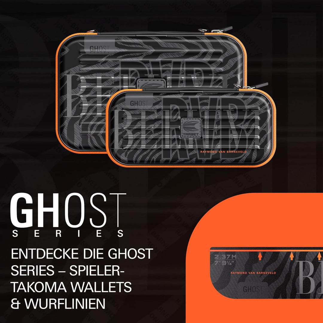Target Darts Raymond Van Barneveld Ghost Series Takoma Wallet Regular – Dartkoffer schwarz/weiss | D
