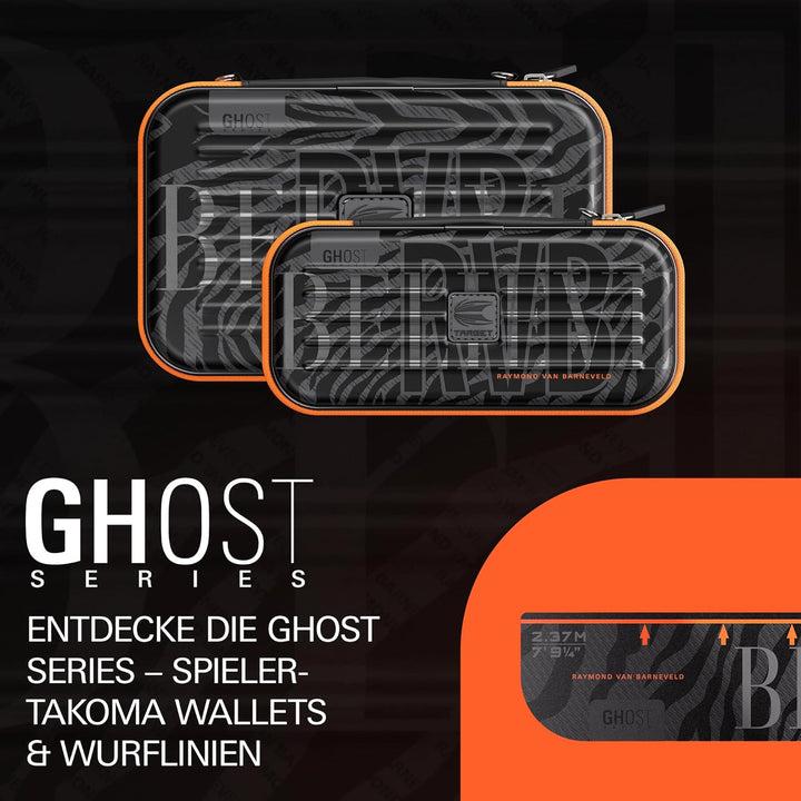 Target Darts Raymond Van Barneveld Ghost Series Takoma Wallet Regular – Dartkoffer schwarz/weiss | D