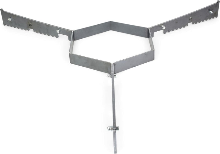 Grillrost.com Das Original Auflageleisten für alle 100cm Feuerplatten - sorgt für ausreichend Luft u