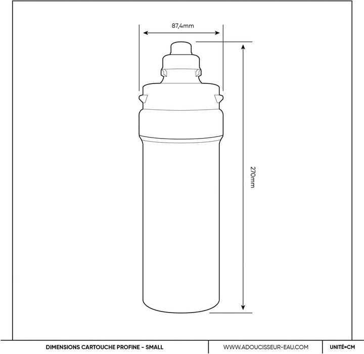 Filter Profine Gold Small Ultra Filtration + Silber antibakteriell + Carbon Block