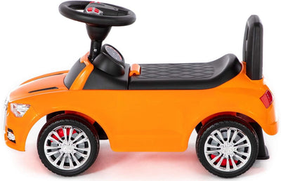 Rutscher Auto orange Super Car Nr.2 Sound Kinder Rutscherfahrzeug Lauflernhilfe