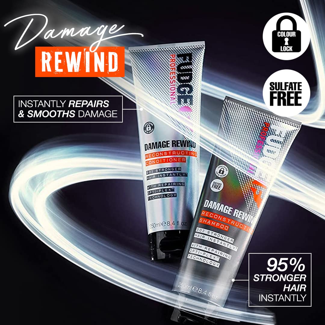 Fudge Professional Damage Rewind, Hair Repairing Conditioner, 90 Prozent stärkeres Haar sofort 1000